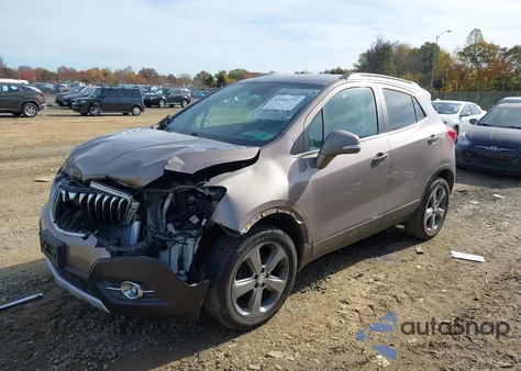 2014 Buick Encore Leather from USA, damaged, VIN KL4CJGSB9EB653613